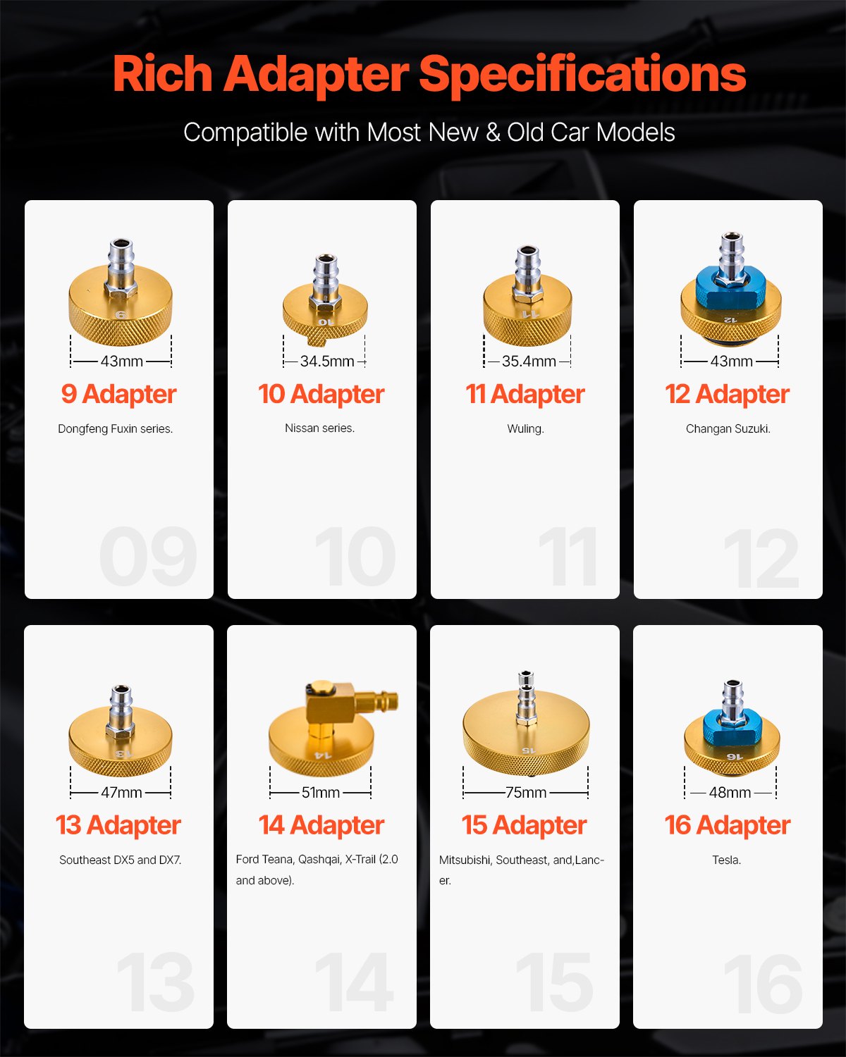 VEVOR Electric Brake Bleeder Kit, Professional 220V Brake Master Cylinder Bleeder Kit with Pressure Gauge & Built-In Air Pump, Versatile Brake Bleeder Adapter Set for Both DC & AC Power