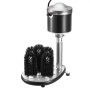 VEVOR Electric Commercial Glass Washer, 5-Brush Bar Glass Cleaner, 600 Cups/Hour Wine Glass Cleaning Machine, Bar Glass Washer for Champagne Glasses, Beer Cups, Mugs, Perfect for Bars and Cafes