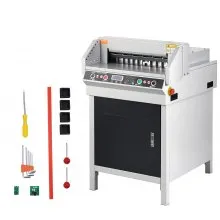 VEVOR 45cm papiersnijder snijmachine kantoor elektrisch hoge prestaties