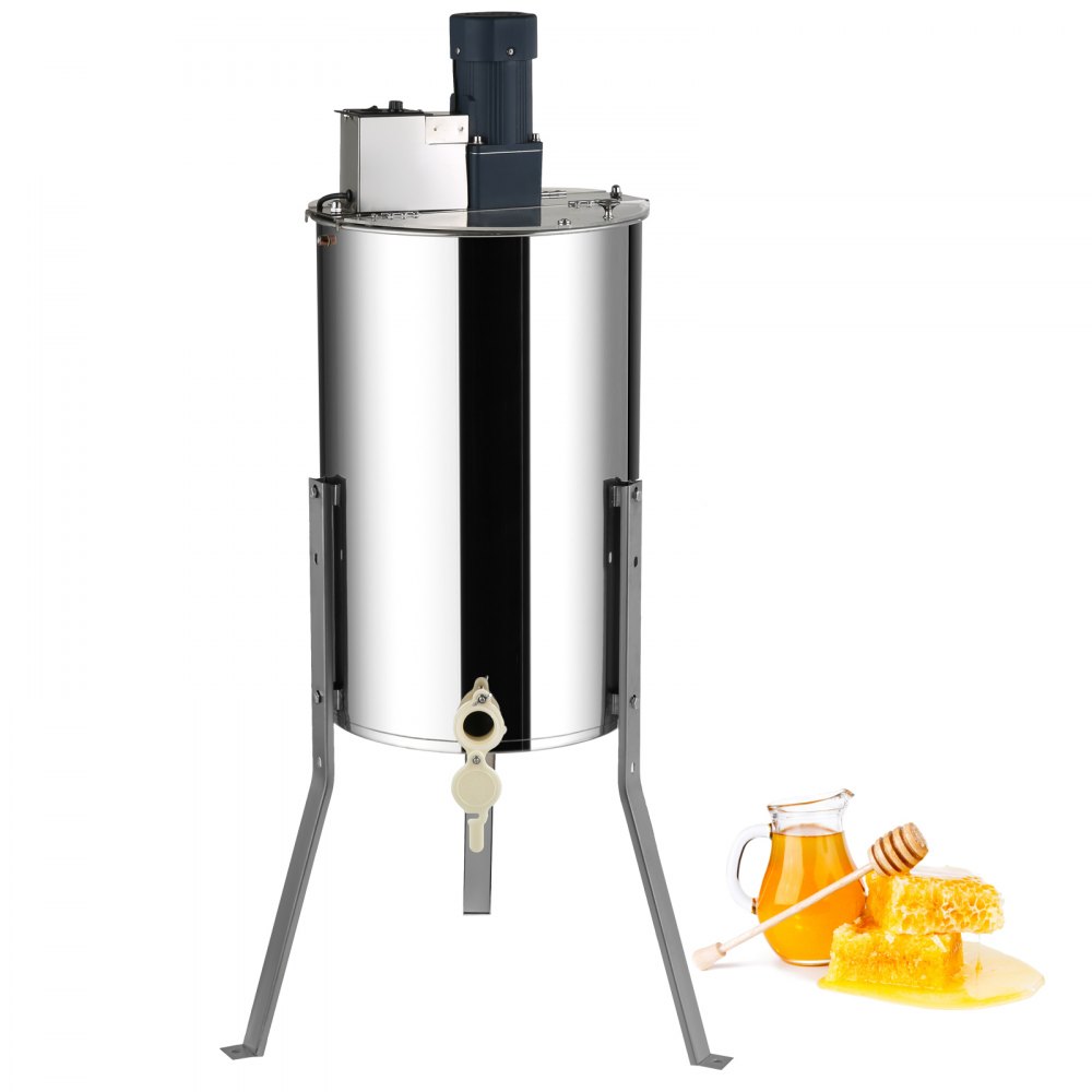 VEVOR Electric Honey Extractor Tangential Extractor Beekeeper Honey 2/4 Frame