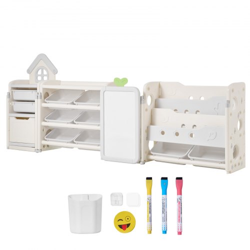 Relaxdays Estantería infantil con cajas, Almacenaje de juguetes, Multi Relaxdays Estantería infantil con cajas, Almacenaje de juguetes, Multi