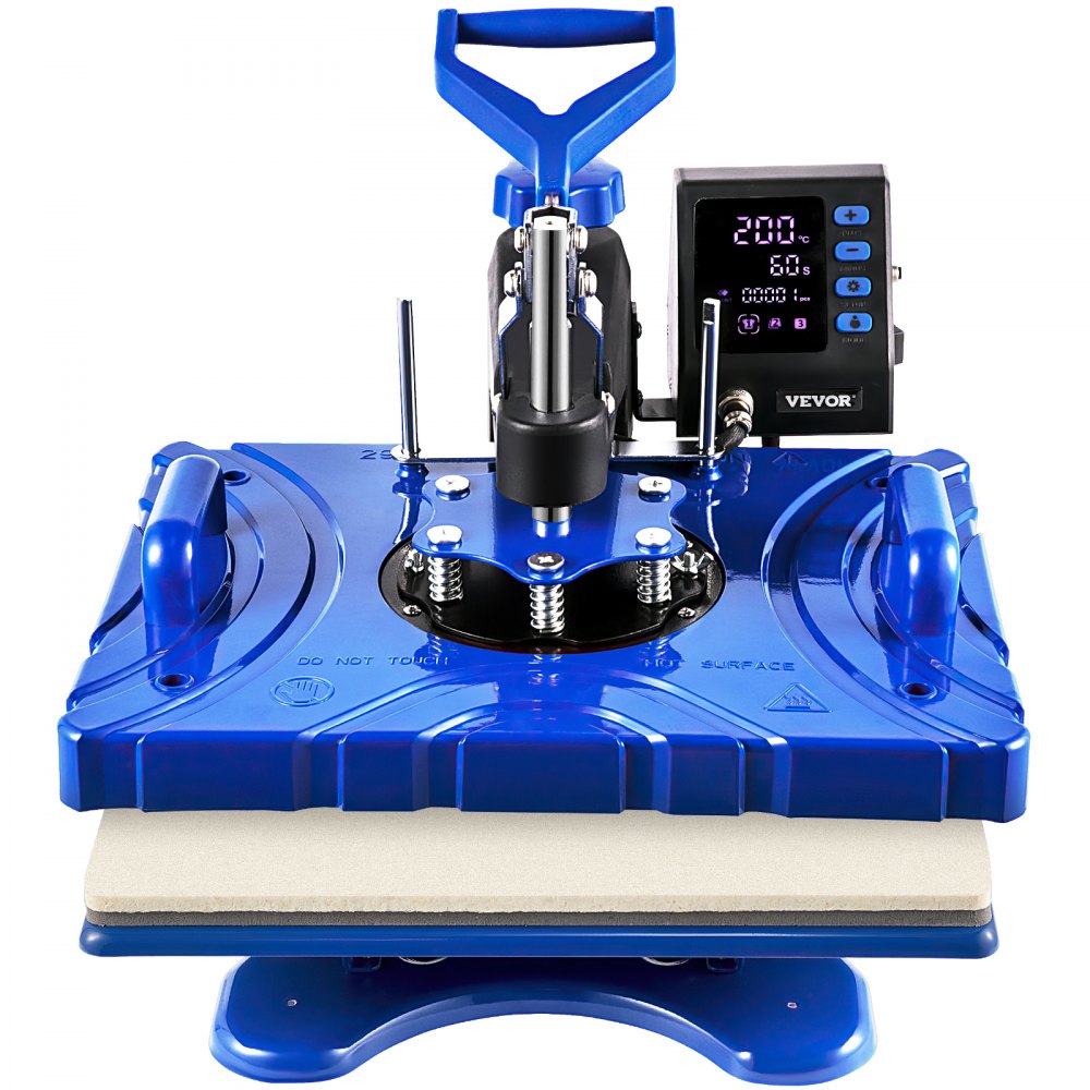 Vevor Heat Press 10 In 1 Heat Press 12x15 Blue Sublimatie Machine Voor Pen S Mok S