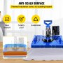 Vevor Heat Press 10 In 1 Heat Press 12x15 Blue Sublimatie Machine Voor Pen S Mok S