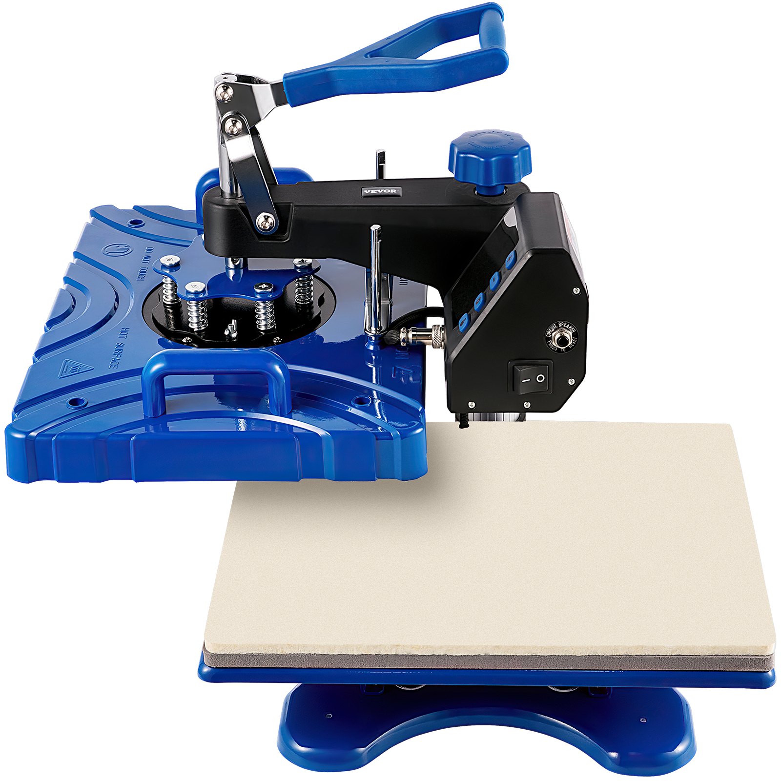 Vevor Heat Press 10 In 1 Heat Press 12x15 Blue Sublimatie Machine Voor Pen S Mok S