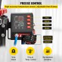 VEVOR Warmte Persmachine Heat Press Machine 12x15 Sublimatie Printer Digitaal LED-Display Transferpers 10 in 1 Rood Hittepers met Benodigde Accessoire