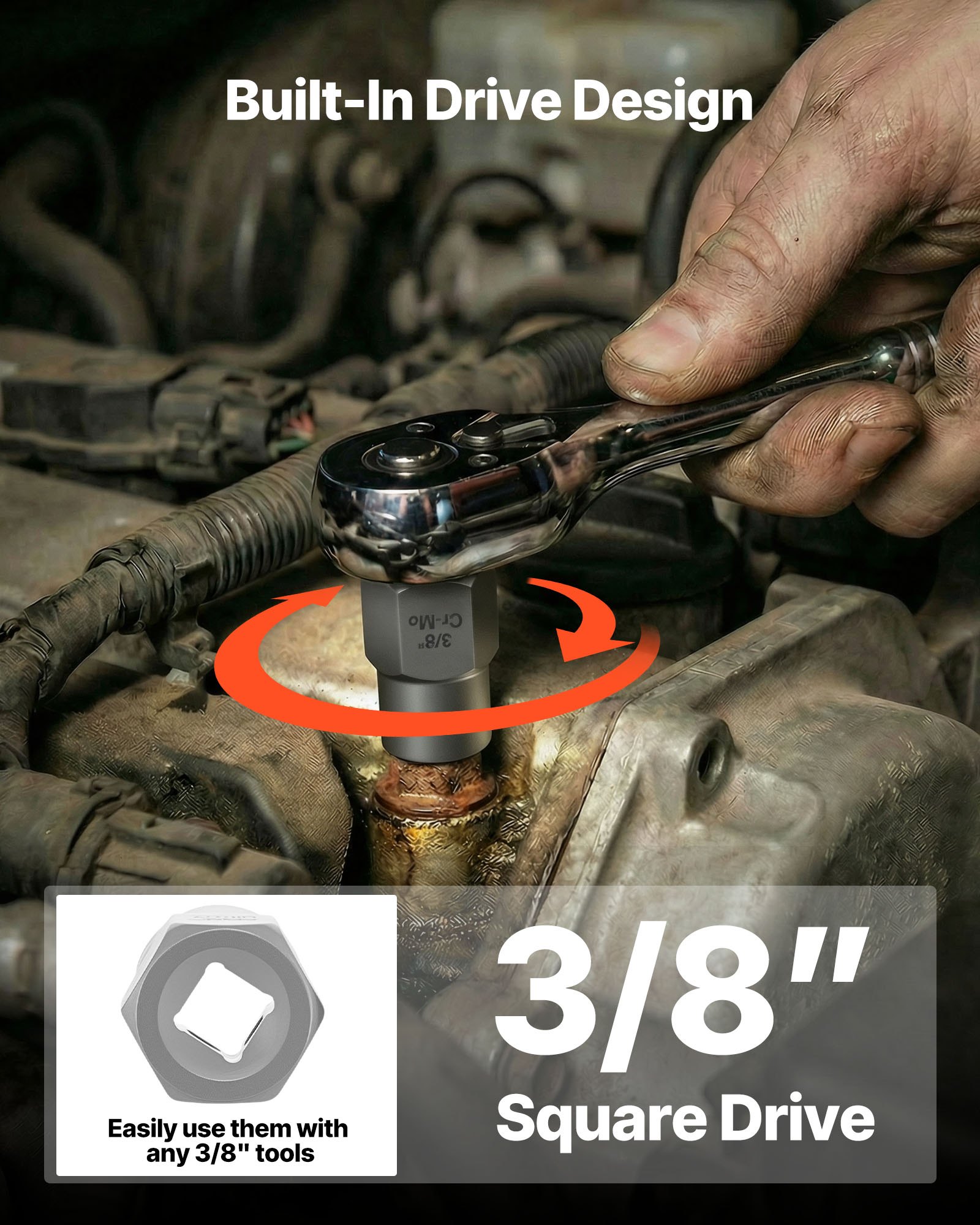 VEVOR 54-delige bout- en schroefverwijderset met boortjes. Schroefverwijderset met adapters en stevige opbergkoffer. Schroefverwijderaars gemaakt van chroom-molybdeenstaal voor het verwijderen van bouten, moeren en schroeven.