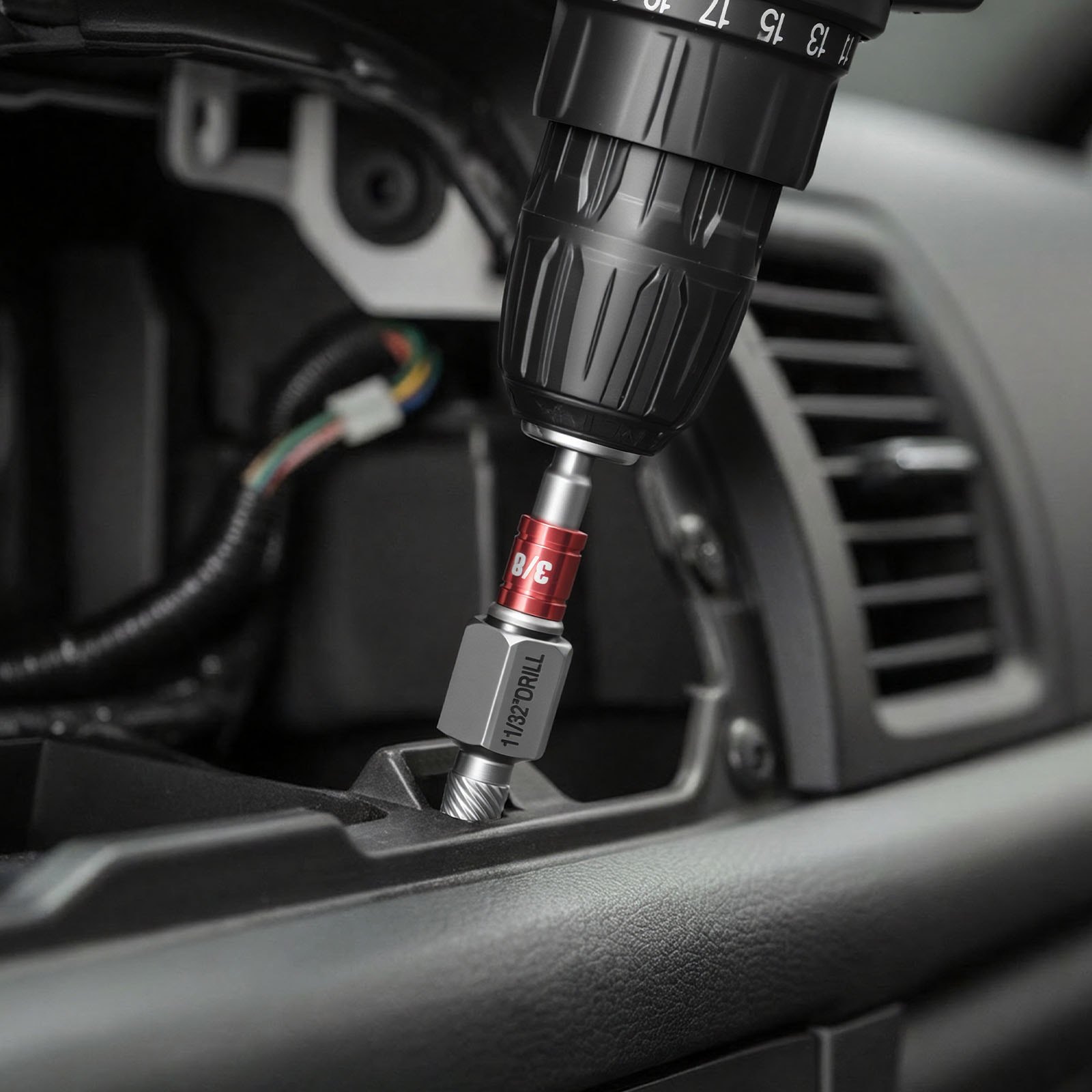 VEVOR 54-delige bout- en schroefverwijderset met boortjes. Schroefverwijderset met adapters en stevige opbergkoffer. Schroefverwijderaars gemaakt van chroom-molybdeenstaal voor het verwijderen van bouten, moeren en schroeven.