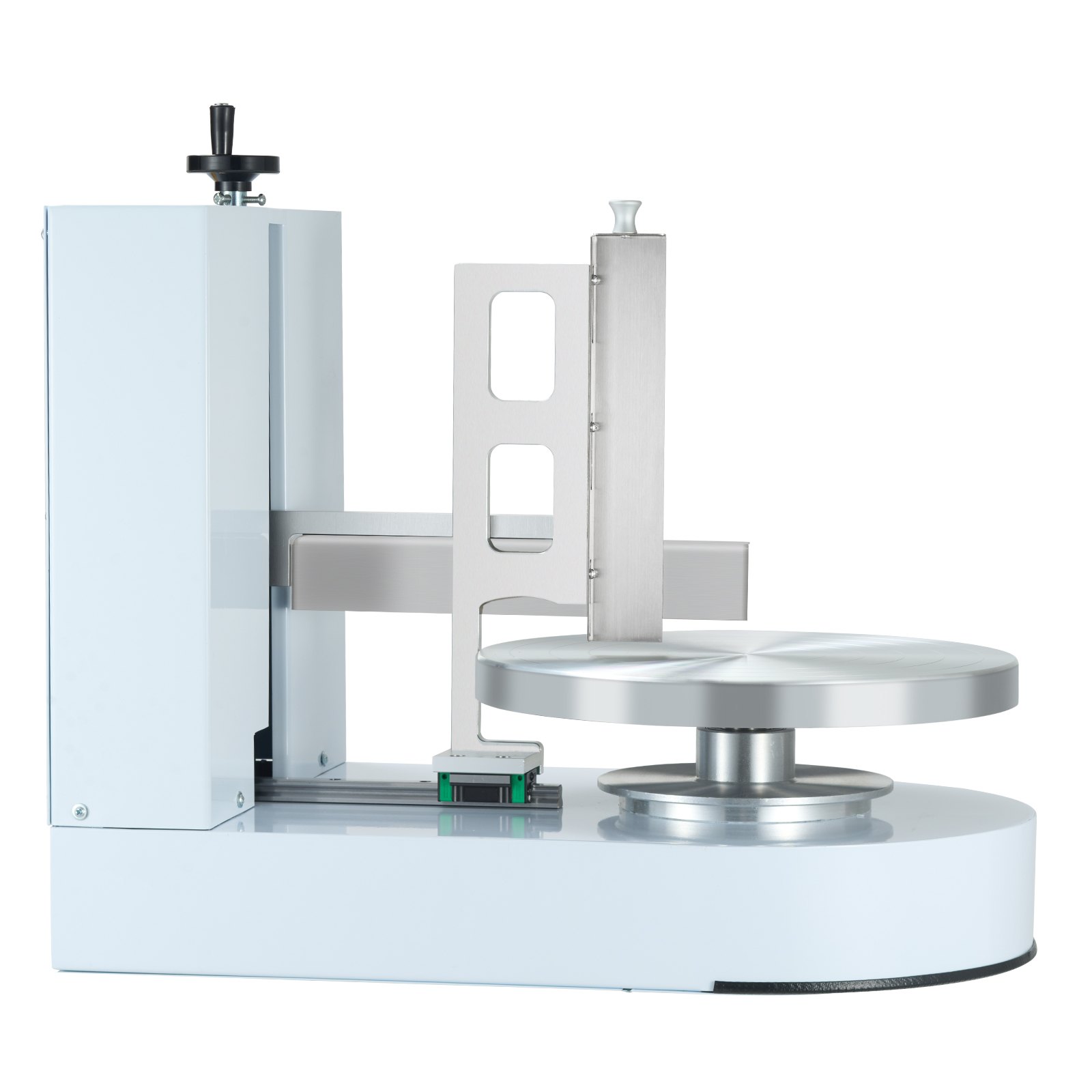 VEVOR Verstelbare Taartcrème Smeermachine, Elektrische Taartdecoratiemachine voor het Smeren, Bekleden en Smeren van Taartglazuur, voor Taarten van 15-35 cm, Wit