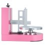 VEVOR Verstelbare Taartcrème Smeermachine, Elektrische Taartdecoratiemachine voor het Smeren, Bekleden en Smeren van Taartglazuur, voor Taarten van 15-35 cm, Roze
