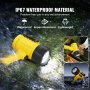 VEVOR USB Super Bright Rechargeable Spotlight Flashlight 1000,000LM Searchlight