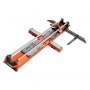VEVOR 47.2-Inch Manual Tile Cutter, Upgraded Sliding Head Cutting Tool with Spring-Loaded Base, Angle Fence, Tungsten Carbide Cutting Wheel, Alignment Guide, for DIY Pros, Ceramic, Floor, Wall Tiles