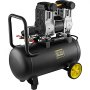 Whisper Compressor Olievrije Luchtcompressor Perslucht 50L Boiler Stil 1500W 64dB