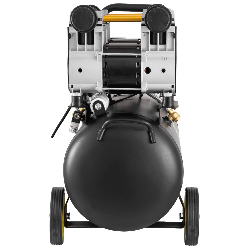 VEVOR Bijgewerkt 50L Stille Compressor luchtcompressor geluidsarme elektrische luchtcompressor 220V-240V olievrije compressor mute-luchtcompressor