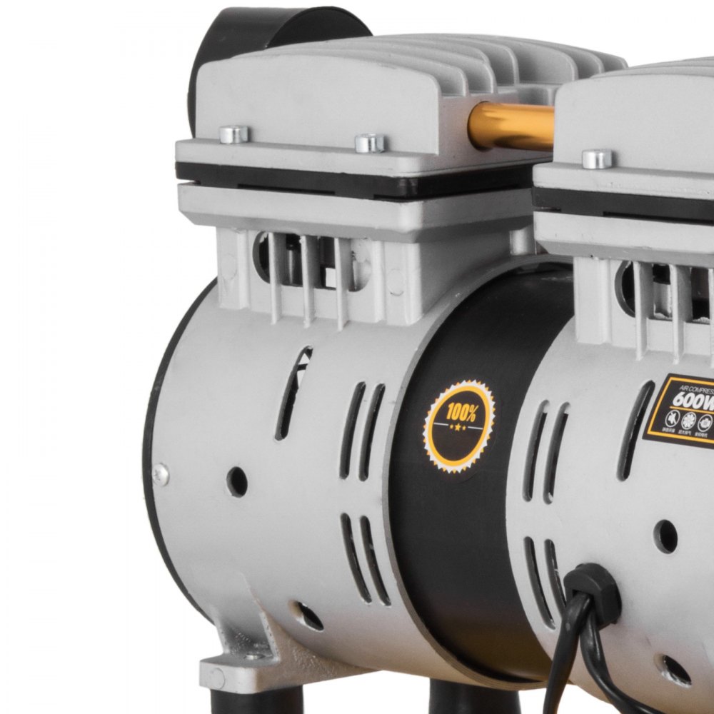 9L compressor luchtcompressor zuigercompressor 600W draagbaar mobiel olievrij