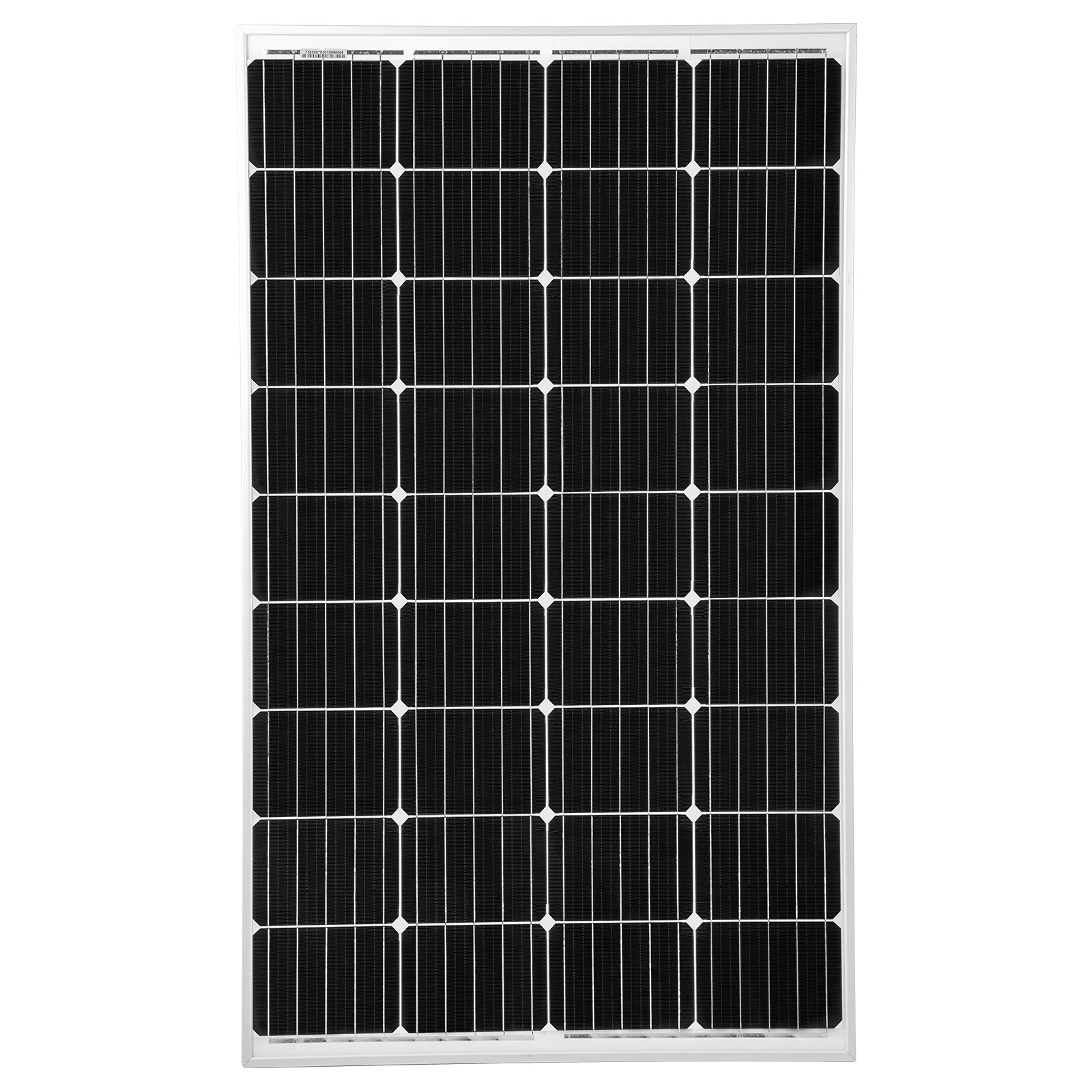 Vevor Hoge Efficiëntie Zonnecel Solar Panel Monokristallijne Zonnepanelen 150w