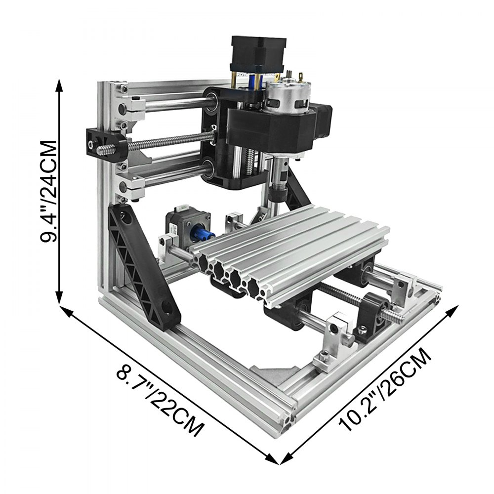 DIY CNC Machine Kit 1016 + 500 mw GRBL Controle Graveermachine 3 As Freesmachine voor Hout PVB PCB