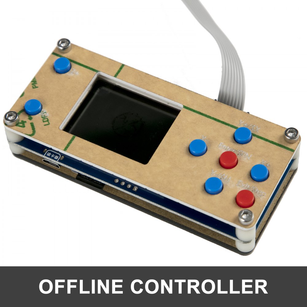 1610 CNC-freesmachine 3-assige graveermachine met offline controller voor kunststof acryl PVC-hout