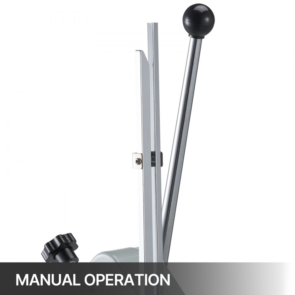 VEVOR Hoogwaardige handmatige U-vormige worstknipmachine met een doos clips (5000 stuks), robuuste broodsnijder van A304 fijn staal, opvouwbare allessnijder, 37 x 19 x 57 cm