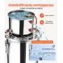 VEVOR Moonshine Still 11,4L alcoholdestilleerder brouwset roestvrij staal
