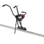 VEVOR Gas Concrete Power Screed, with 2445mm Aluminum Board Straight Edge Bar Set, 4 Stroke Cement Finishing Vibrating Motor with Height Adjustable Handles, High Efficient Concrete Tools 6500RPM