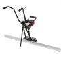 VEVOR Gas Concrete Power Screed, with 1830mm Aluminum Board Straight Edge Bar Set, 4 Stroke Cement Finishing Vibrating Motor with Height Adjustable Handles, High Efficient Concrete Tools 6500RPM