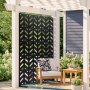 VEVOR Vouwscherm, 120x50,8x183 cm, Buitenkamerverdeler, Vrijstaande Scheidingswand met Standaard, Decoratief Tuinscherm, Kamerverdeler voor Balkon, Terras, Binnen, Zwart