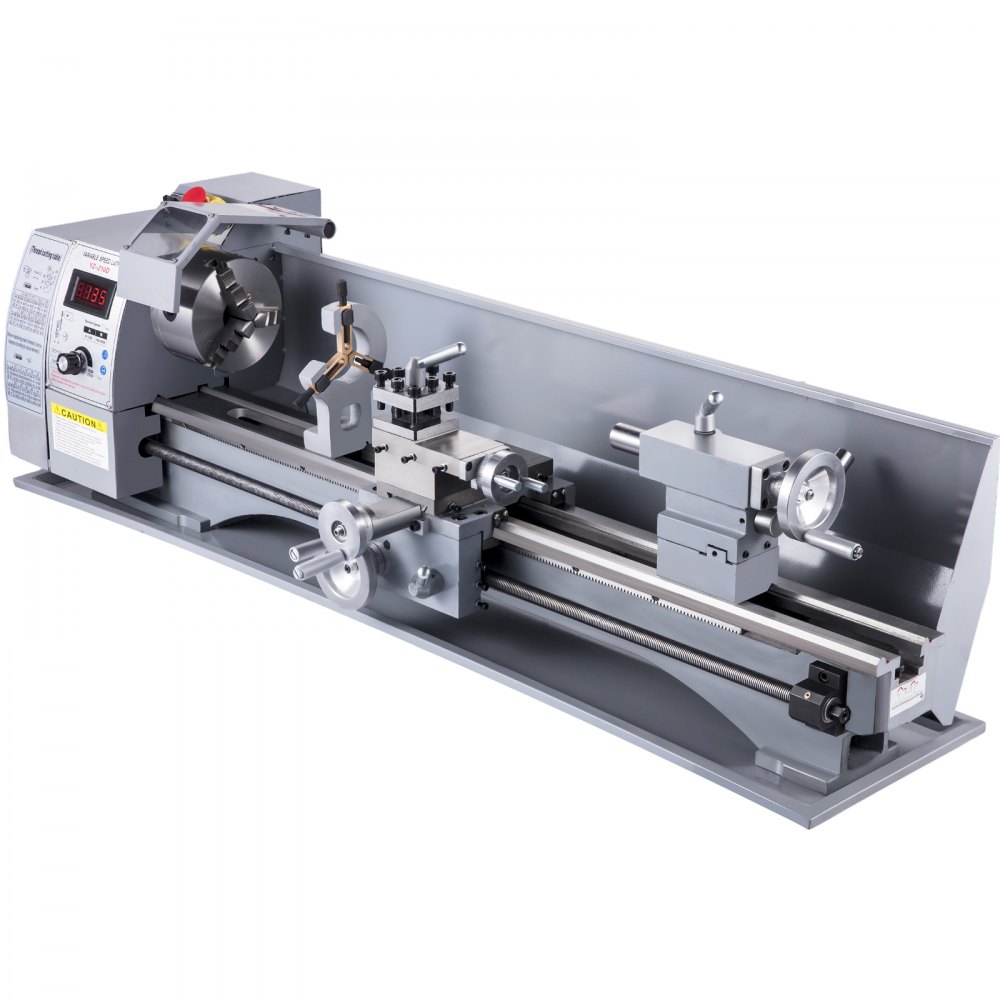 Vevor Mini-draaibank Nauwkeurige Draaibank 210 X 800 Mm Voor Prototypes Modellen
