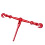 VEVOR Ratchet Chain Binder, 3/8 in x 10 ft G80 Chains, 9200 lbs Working Load of Ratchet Load Binder, Chains and Binders Set, Tie Down Hauling Chain Binders for Hauling, Towing, Logging, Lifting