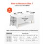 VEVOR White Tablecloths for Rectangle Tables, 6 Pack, 70 x 120 Inches, Reusable and Machine Washable Table Clothes, Wrinkle-Resistant Polyester Fabric Table Covers for Wedding, Party, Banquet