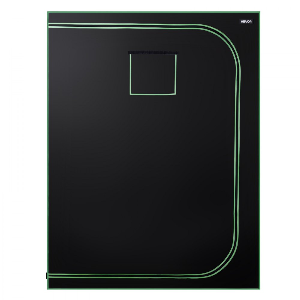 VEVOR kweektent, 150x150x200 cm, binnenplantentent met full-spectrum LED-kweeklamp en ventilatiesysteem, kweekkast 600D sterk reflecterende mylar, kweektenten, kas voor bloemen en groenten