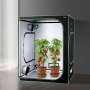 VEVOR Indoor Grow Tent Kit, 150 x 150 x 200cm, Indoor Plant Tent with Full Spectrum LED Grow Light & Ventilation System, 600D High Reflective Mylar, Growing Tents for Flower Veggie