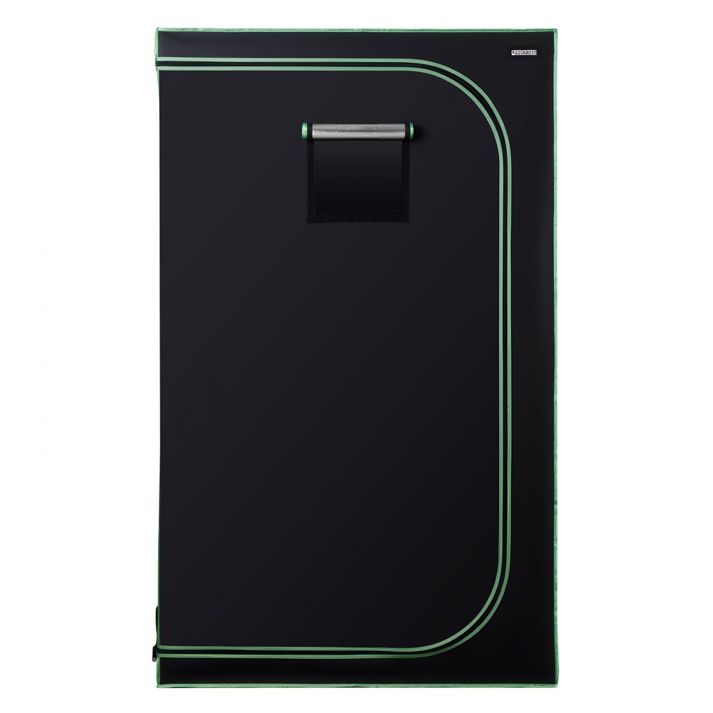 VEVOR kweektent, 120x120x200 cm, kweekkast van 600D, sterk reflecterend mylar, binnenplantentent met observatievenster, grondbak en ritssluiting, robuuste kweektenten voor fruit, bloemen en groenten