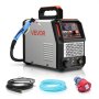VEVOR Plasma Cutter, 60A Plasma Cutting Machine, Digital Display IGBT Inverter Cutter Machine with 2T/4T Function & Adjustable PA/PT Time for Industrial Use (400V 3-Phase Power Supply)