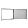 VEVOR BBQ Access Door, 685x508 mm Single Outdoor Kitchen Door, Stainless Steel Flush Mount Door, Wall Vertical Door with Handle, for BBQ Island, Grilling Station, Outside Cabinet