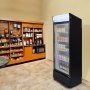 VEVOR Drankkoelkast Flessenkoelkast Zwart 275 L, Drankkoelkast met 4 verstelbare planken, Gastro Drankkoeler LED 7-niveau Knopbediening, Commerciële Koelkast