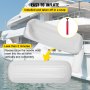 VEVOR boat fenders are easy to inflate and install in less than 2 minutes.