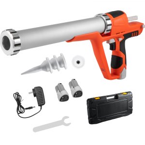 Kitpistool 0-4000N Stuwkracht Kitpistool 12V Patroonpistool Perfect voor het Opvullen van Scheuren en Gaten in Verschillende Soorten Glas
