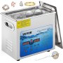 VEVOR Ultrasoon Reinigingsapparaat, 6L Ultrasone Reiniger, 220V36K~40KHz Ultrasoon Apparaat, Ultrasone Reinigingsmachine met Timer Verwarming, Lab Sonic Reiniger voor Sieraden Kijk FCC/CE/RoHS Vermeld