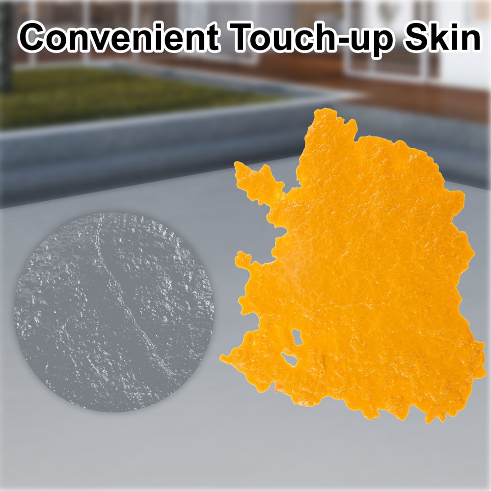 Vevor Textuur Stempel Mat Bestrating Schimmel Geel Polyurethaan 91,4 X 91,4 Cm