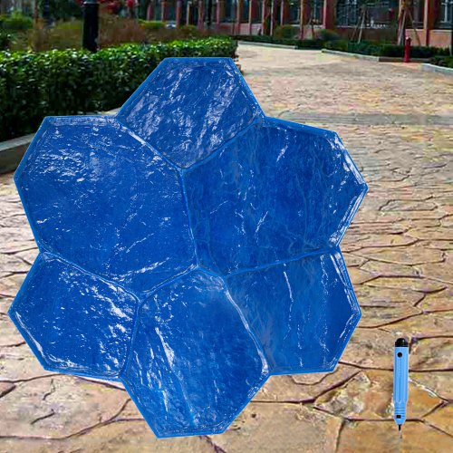 Vevor Textuur Stempel Mat Bestrating Schimmel Steen Decoratieve Beton 74 X 74 Cm