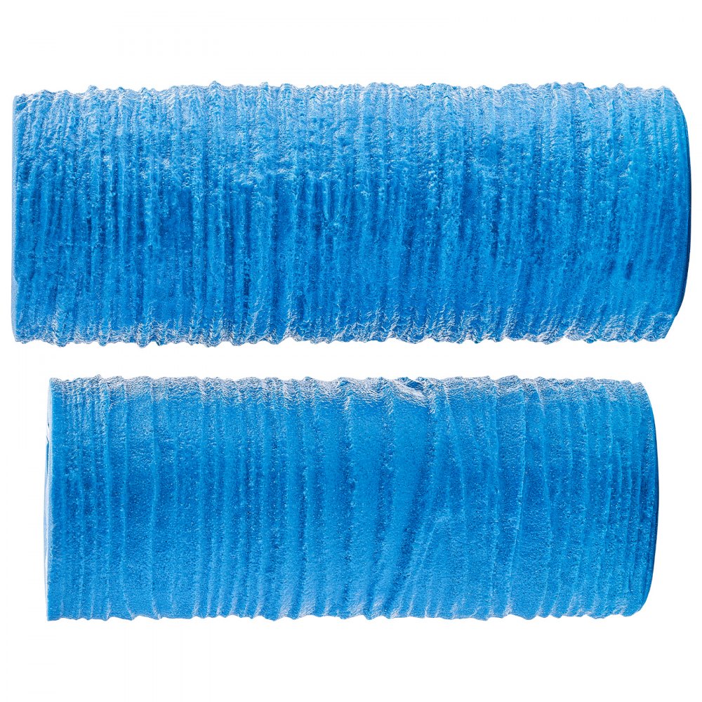 VEVOR Betonstempel, 8-1/2 x 3 inch en 7-1/2 x 2 inch, Betonstempelroller van polyurethaan, Mat voor stenen tegels, Afdruk van leisteenvloer, Naadloze stempel, Betontextuurhuidmallen voor decoratieve buitenruimtes