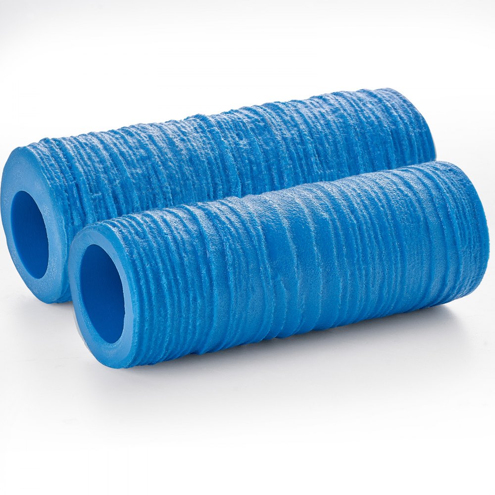 VEVOR Betonstempel, 8-1/2 x 3 inch en 7-1/2 x 2 inch, Betonstempelroller van polyurethaan, Mat voor stenen tegels, Afdruk van leisteenvloer, Naadloze stempel, Betontextuurhuidmallen voor decoratieve buitenruimtes