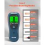 VEVOR Stud Finder Wall Scanner, 5 in 1, Electronic Wall Stud Detector with Smart Sensor, High-Definition LCD Display and Audio Alarm, for the Center and Edge of Metal, AC Wire, Joists, Pipes, Blue