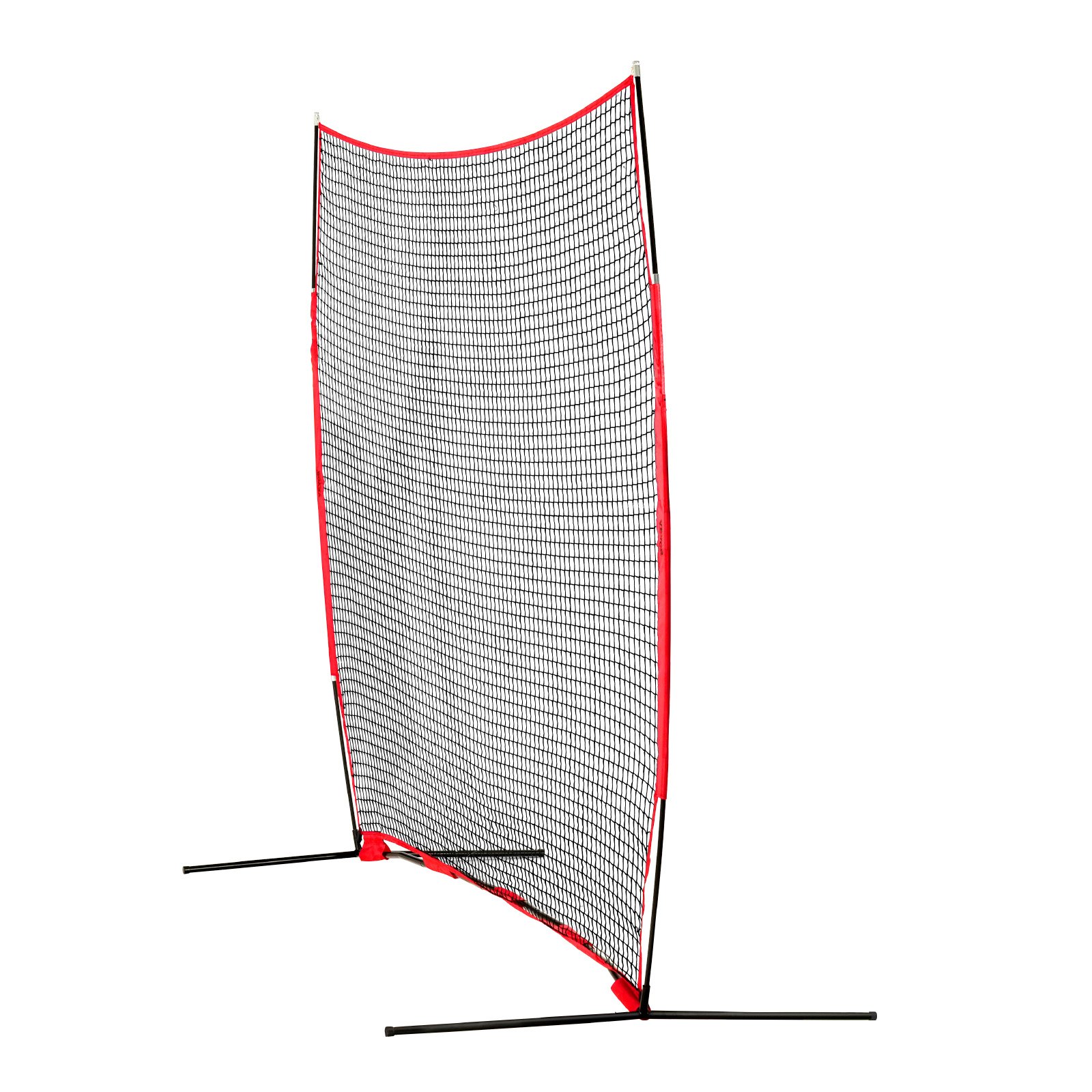 VEVOR Barricade Backstop Net, 393 x 140 x 275 cm Balsport Barrier Net, Draagbare Trainingsuitrusting met Draagtas, Beschermend Scherm voor Honkbal, Softbal, Lacrosse, Voetbal en Hockey Training