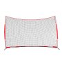 VEVOR Barricade Backstop Net, Balsport Barrier Net, 507 x 140 x 312 cm Draagbare Trainingsuitrusting met Draagtas, Beschermend Scherm voor Honkbal, Softbal, Voetbal Training voor de Achtertuin