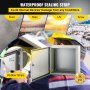 VEVOR NEMA Steel Enclosure, 16 x 16 x 8 in, NEMA 4X Steel Electrical Box, IP66 Waterproof & Dustproof, Outdoor/Indoor Electrical Junction Box, with Mounting Plate
