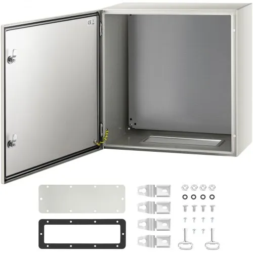 Vevor Elektrische Schakelkast Metalen Behuizing Verdeelkast Ip65 600x600x300 Mm
