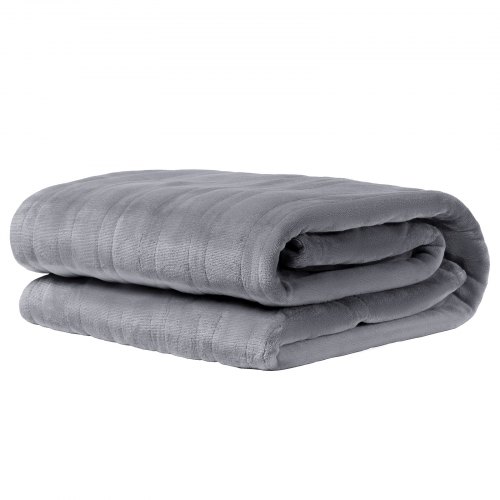 Dubbel flanellen verwarmde deken, 160 x 130 cm, met timer van 1 tot 10 Dubbel flanellen verwarmde deken, 160 x 130 cm, met timer van 1 tot 10
