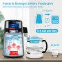 VEVOR waterdestilleerder waterdestilleerder 4L 1750W 1.5L/h. water Filter