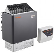 VEVOR 8kW elektrische saunakachel, saunakachel, digitale controller voor 8-12m³ spa